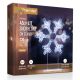 45cm Silver Table Top Snowflake with 720 Twinkling White LED Lights