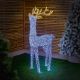 1.57m Aluminium KD Stag with 340 White & Warm White Mix LED Lights