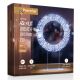 45cm Silver Table Top Wreath with with 720 Twinkling White LED Lights