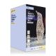 64cm Twinkling FlexiBrights White Metal Penguin with 810 White & Warm White LED Lights