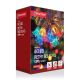 80 Retro Multi-Action Christmas Bell Lights - Multi Coloured