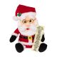 30cm Animated Eyebrow Wiggling Singing Santa
