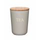 KitchenCraft Natural Elements Eco-Friendly Bamboo Fibre Tea Canister