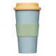 KitchenCraft Natural Elements Eco-Friendly Blue Travel Mug