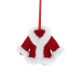16cm Hanging Fabric Santa Coat Decoration