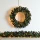 60cm Battery Operated Lit Firefly Wreath - with 140 Traditional Warm White Lights