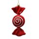 15cm Hanging Red & White Round Sweet Decoration