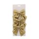 15cm Gold Bows - Pack of 3