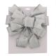 78cm Silver Glitter Bow Tree Topper