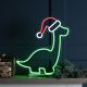43x39cm Neon Flex Dinosaur Light with 210 LED Lights
