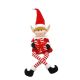 87cm Plush Dangly Legs Red & White Elf