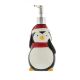 21cm Ceramic Penguin Soap Dispenser