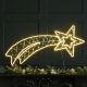 112cm Lit Warm White Neon Flex Shooting Star