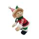 35cm Singing & Rocking Red/Green Elf