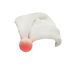 47cm White Plush Santa Hat