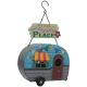 Funky Metal Caravan Bird House