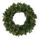 76cm Newberry Spruce 'Feel Real' Pre-Lit Christmas Wreath