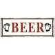 Beer Metal Plaque