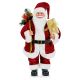 60cm Red Traditional Santa with Sack and Presents