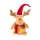 36cm Sitting Christmas Reindeer Plush