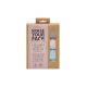 Erase Your Face Eco Makeup Removing Cloths 4 Pack - Pastel