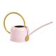1.1L Watering Can Pink with Gold Accent
