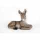 Resting Grey Donkey 40x23x30cm