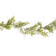 180cm White Frosted Berberis Garland