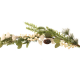 150cm Snowberry Pine Garland with Pinecones & Eucalyptus