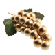 18cm Gold Grape Cluster