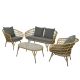 Sintra Wicker Casual Lounge Set - Natural