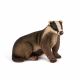 Sitting Badger 35x23x27cm