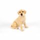 Sitting Golden Labrador 26x21x31cm