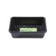 Small Seed Tray Black with Holes