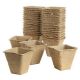 Grow It Square Fibre Pots 6cm - Pack of 20