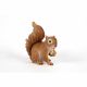 Squirrel Holding Acorn 16x9x17cm