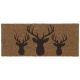 Coir Insert Mat Stags Head 23x53