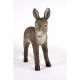 Standing Grey Donkey 45x16x42cm