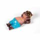 Sunbathing Hippo 33x18x15cm
