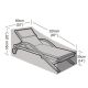 Sunbed Premium Cover - Black