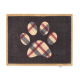 Hug Rug Tartan Paws Mat 65x85