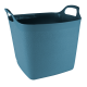 25L Square Plastic Flexitub Blue