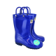 Kids Light Up Wellies Blue Size 13