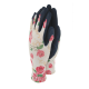 Mastergrip Pattern Rose Gloves - Small