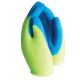 Town & Country Kids Light & Bright Gardening Gloves Yellow & Blue - XXXS