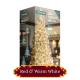 1000 TreeBright Multi-Action LED Christmas Lights - Red & Warm White with Clear Cable