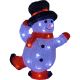 Acrylic Frosty Snowman Twinkle 29x23cm