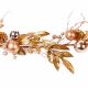 1.8m Rose Gold Garland with Baubles