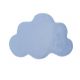 Faux Fur Cloud Rug Blue Breeze 80x110cm