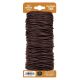 60m Flexible Tie Brown 3mm
